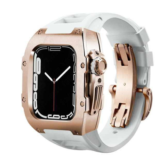 MTL - Rose Gold Titan | Apple Watch Case Series 8/7/6/5/4 SE LTE