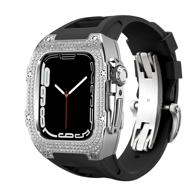 CRT - Moonstone Shiny Diamond | Apple Watch Case Series 8/7/6/5/4 SE LTE/GPS