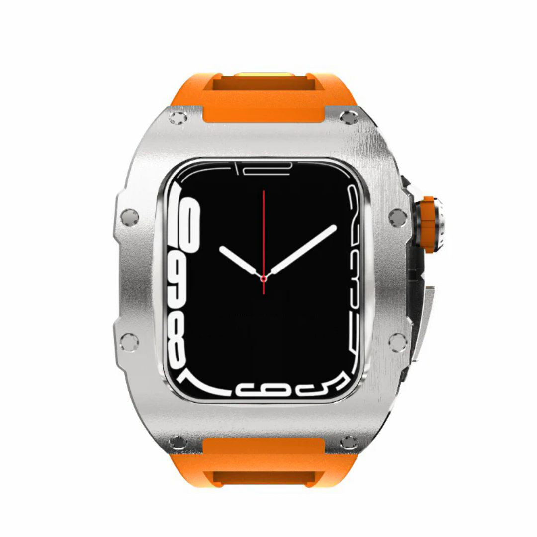 MTL - Silver Titan | Apple Watch Case Series 8/7/6/5/4 SE LTE/GPS 