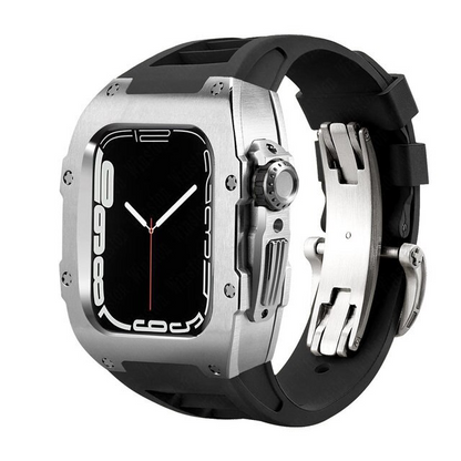 MTL - Silver Titan | Apple Watch Case Series 8/7/6/5/4 SE LTE/GPS