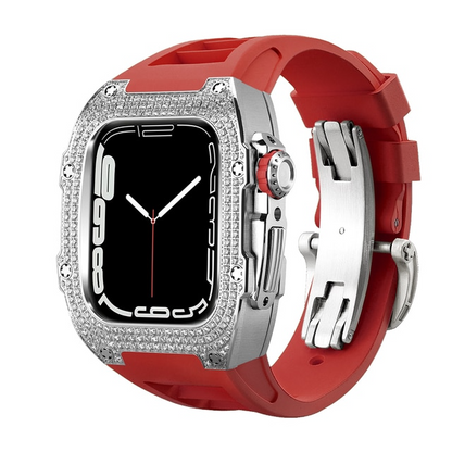CRT - Moonstone Shiny Diamond | Apple Watch Case Series 8/7/6/5/4 SE LTE/GPS