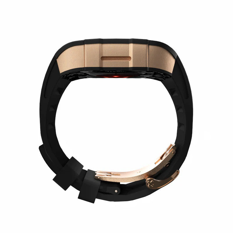 MTL - Champagne Gold Carbon Fiber | Apple Watch Case Series 8/7/6/5/4 SE LTE/GPS
